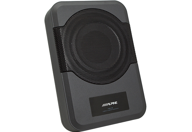 Alpine - PWE-S8 Powered 8-inch (20cm) Quad-Coil Subwoofer Box with