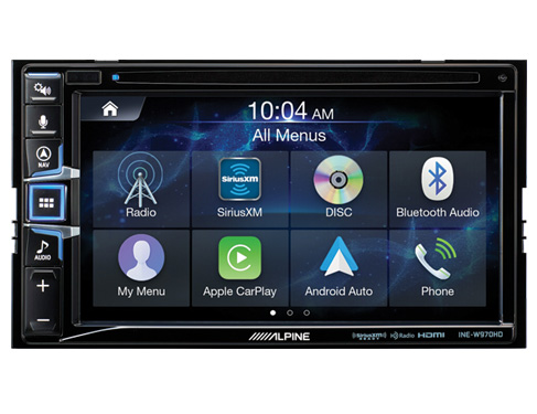 INEW970HD by Alpine - 6.5-Inch CD/DVD Receiver with GPS Navigation
